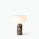 Tischleuchte - Kizu Marble Rosso Levanto S portable von New Works
