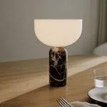 Tischleuchte - Kizu Marble Rosso Levanto S portable von New Works