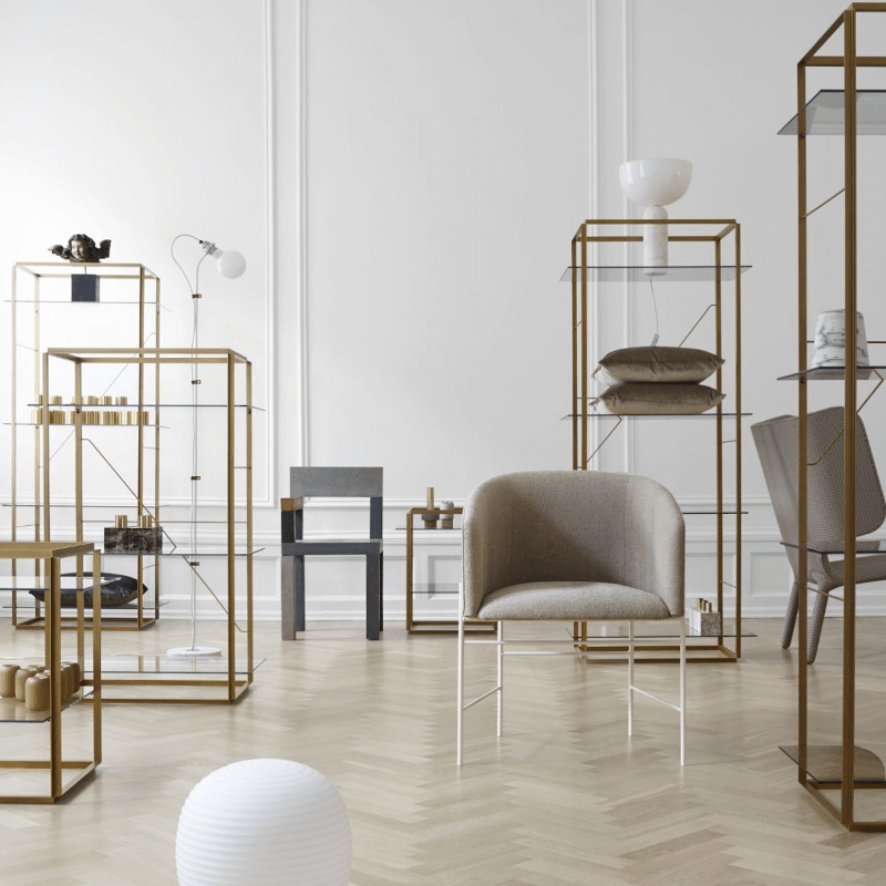 Tischleuchte - Kizu Marble White L von New Works