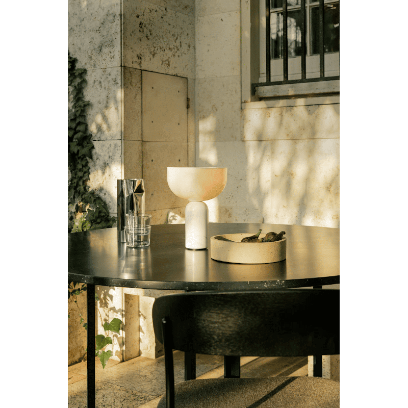 Tischleuchte - Kizu Marble White S portable