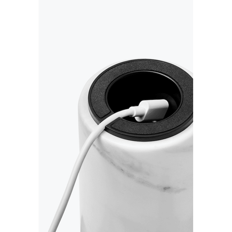 Tischleuchte - Kizu Marble White S portable