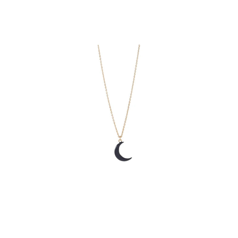 Titlee - Halskette Gina Moon Gold/Blau 
