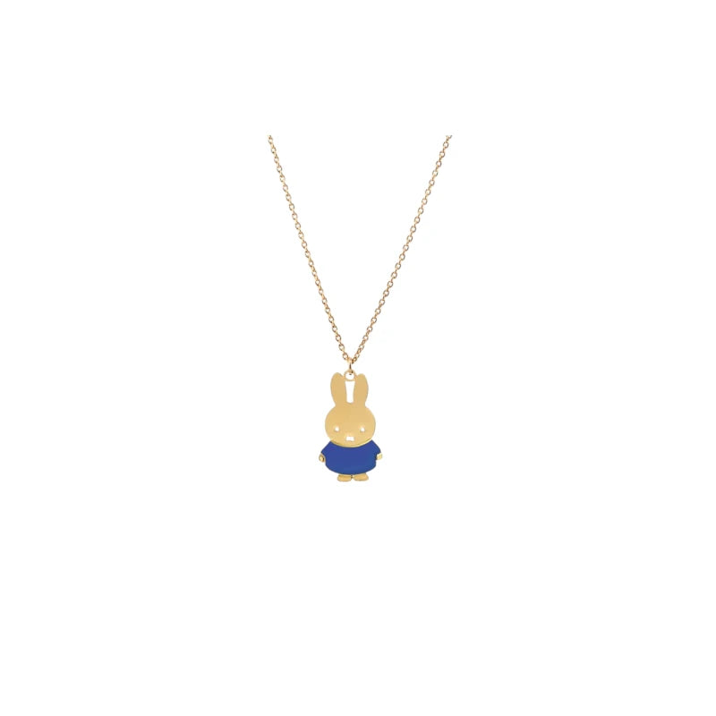 Titlee - Halskette Miffy Glod/Blau