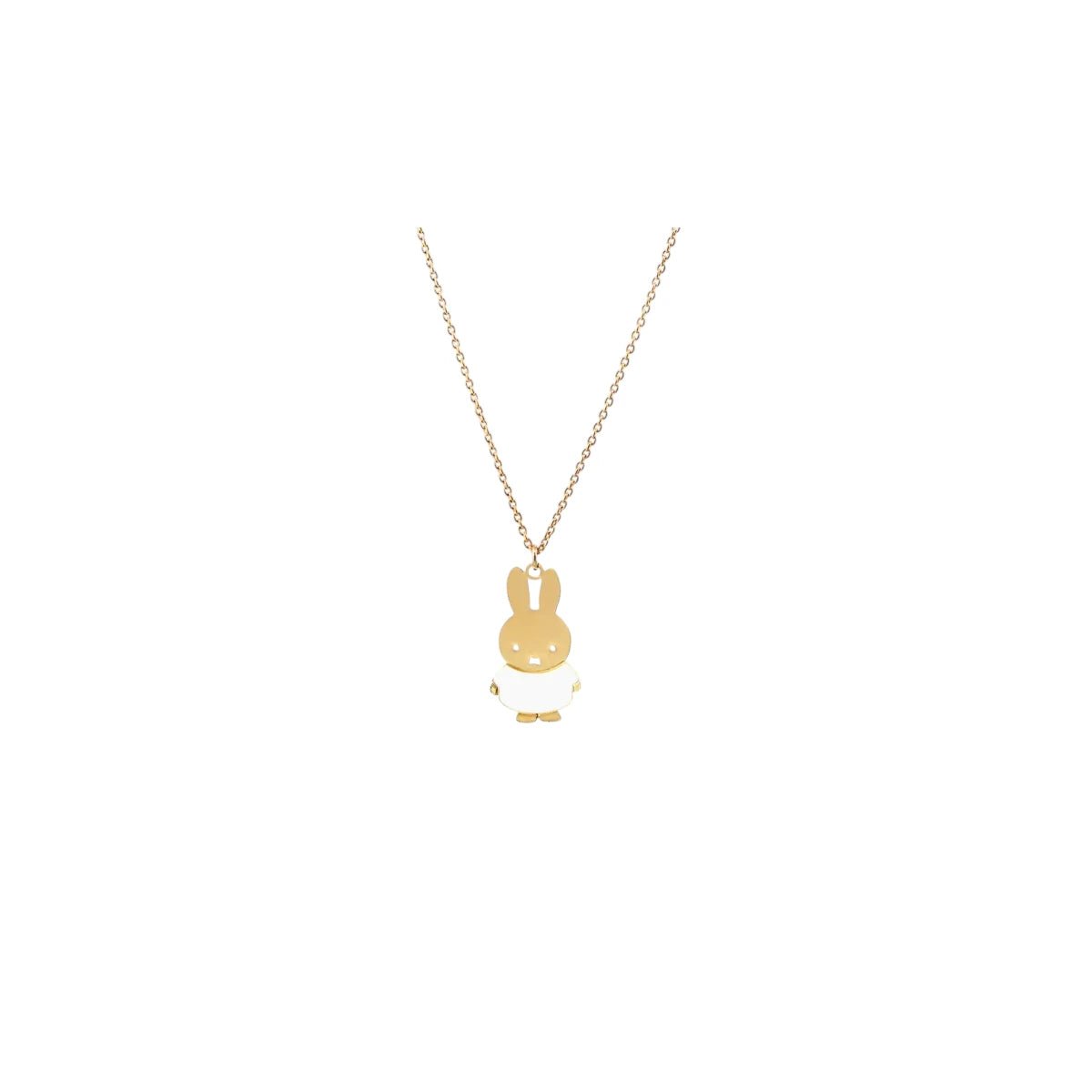 Titlee - Halskette Miffy Glod/Weiss

