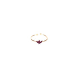 Titlee - Kinderring Maple Gold/Purple
