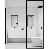 Toilettenbürste - Glas schwarz von Nichba
