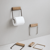 Toilettenpapierhalter - Oak black von Moebe