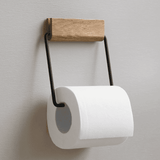 Toilettenpapierhalter - Oak black von Moebe