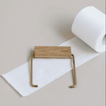 Toilettenpapierhalter - Oak brass von Moebe