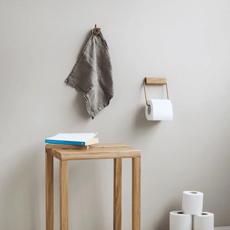 Toilettenpapierhalter - Oak brass von Moebe