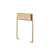 Toilettenpapierhalter - Oak/brass von Moebe
