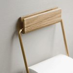 Toilettenpapierhalter - Oak brass von Moebe