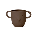 Topf - Mus red brown L von Ferm Living