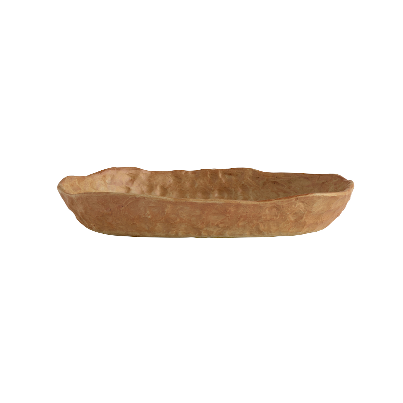 Tray - Square clay mat glazed von Tine K home
