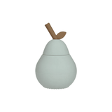 Trinkbecher mit Strohhalm - Pear pale mint von OYOY