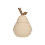 Trinkbecher mit Strohhalm – Pear vanille von OYOY