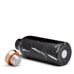 Trinkflasche - Clima Marble schwarz von 24 Bottles