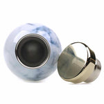 Trinkflasche - Clima Marble weiss von 24 Bottles