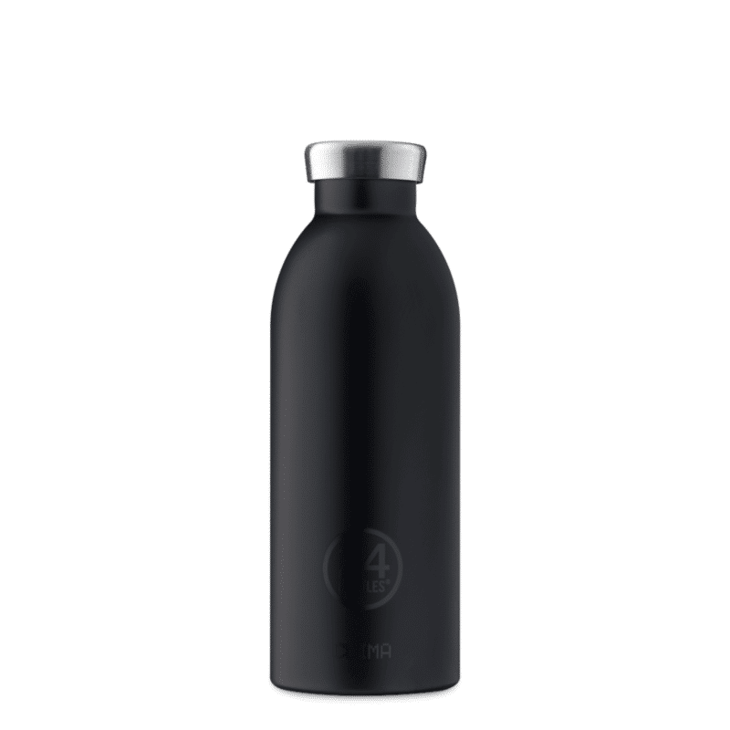 Trinkflasche - Clima Tuxedo schwarz von 24Bottles