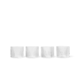 Trinkglas low - Ripple klar 4er Set von Ferm Living