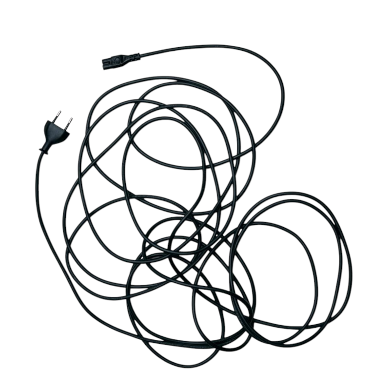 TV Kabel - Power cable charcoal 7,5  von pedestal