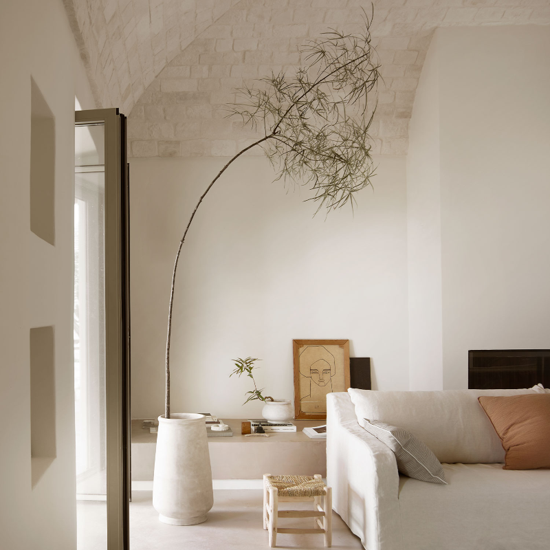 Übertopf - COCO Clay white XL von Tine K home 