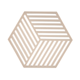 Untersetzer Hexagon beige von Zone