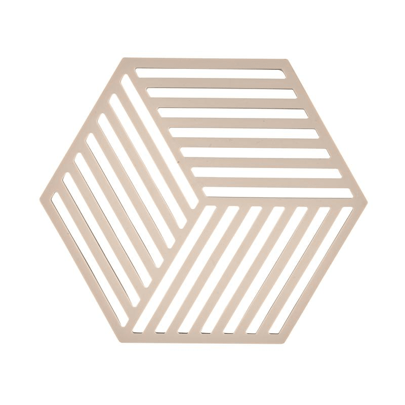 Untersetzer Hexagon beige von Zone
