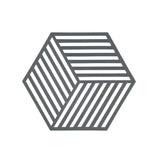 Untersetzer Hexagon grau von Zone