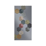 Untersetzer Hexagon hellgrau von zone