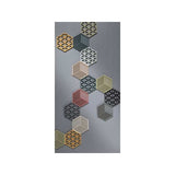 Untersetzer Hexagon hellgrau von zone