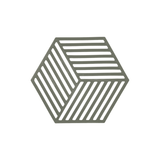 Untersetzer Hexagon olive von Zone