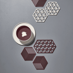Untersetzer Hexagon terracott von Zone