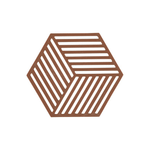 Untersetzer Hexagon terracott von Zone