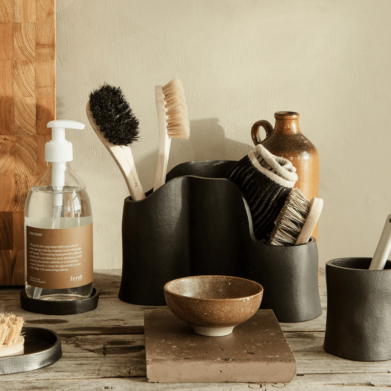 Untersetzer - Merge Trivet mocha von Ferm Living