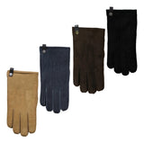 Van Buren - Handschuhe Lammfell Herren schwarz