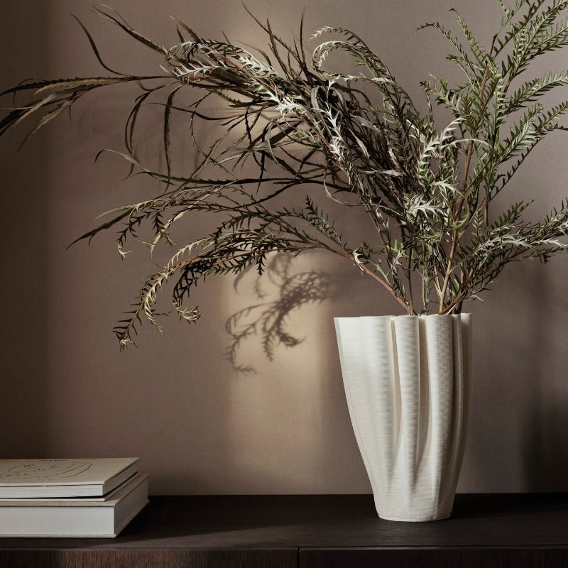 Vase - Dedali off white von Ferm Living