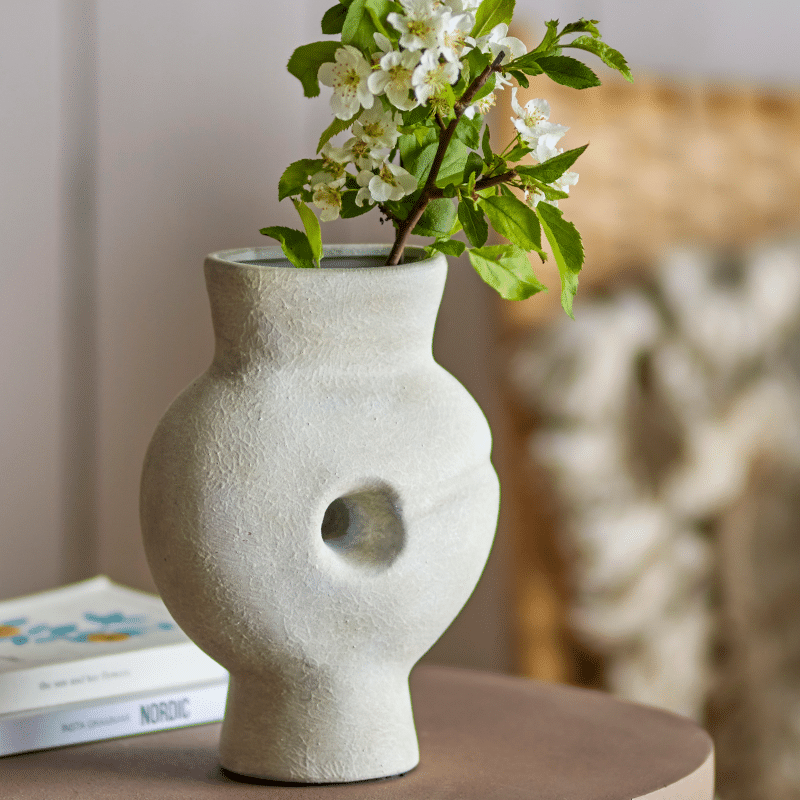 Vase - Deko Chania Terracotta natur von Bloomingville