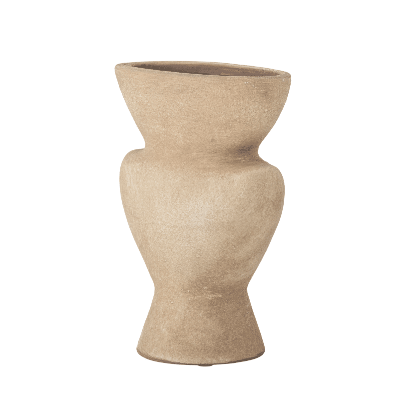 Vase - Deko Cristel Terracotta natur von Bloomingville