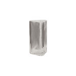 Vase - Elements dreieckig klar M von Hübsch Interior