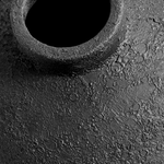 Vase - Jar Luna black 60 von MUUBS