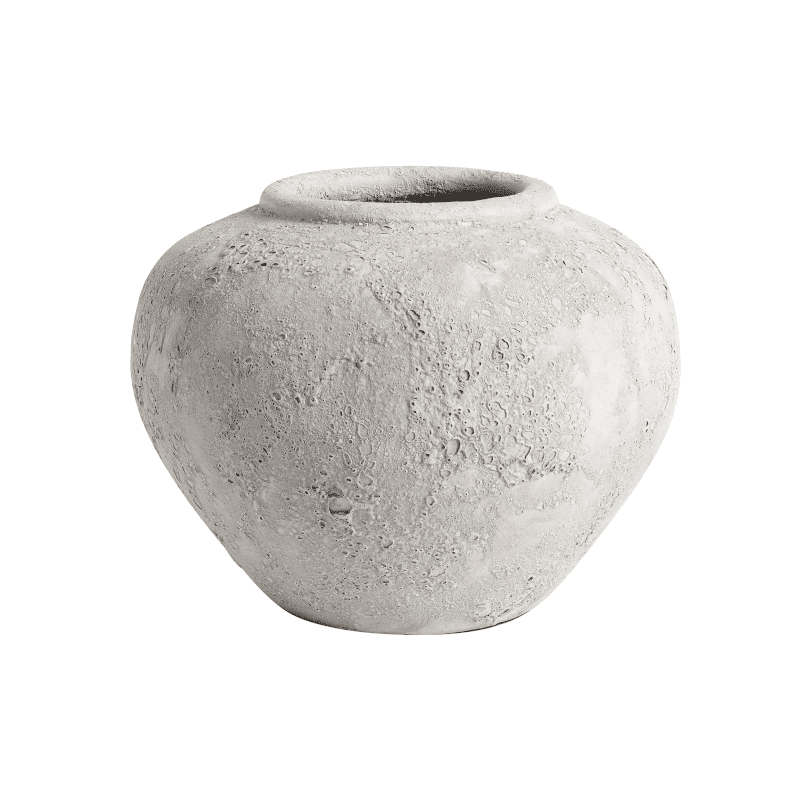 Vase – Jar Luna grey 26 von Muubs