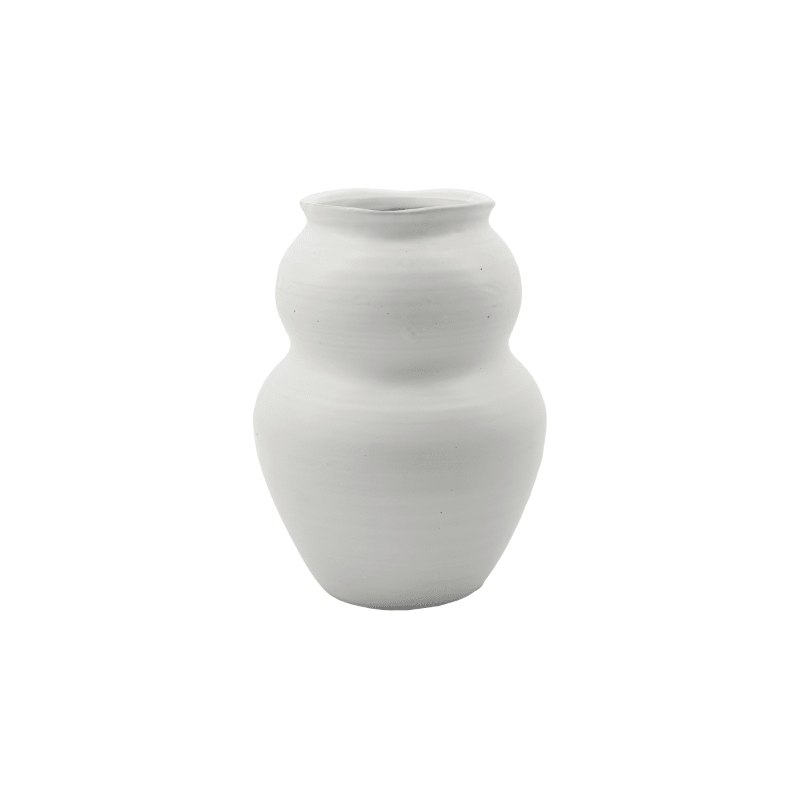 Vase - Juno weiss L von House Doctor