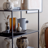 Vase - Nori Deco grey von Bloomingville