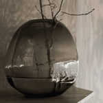 Vase - Pebble brown L von dbkd