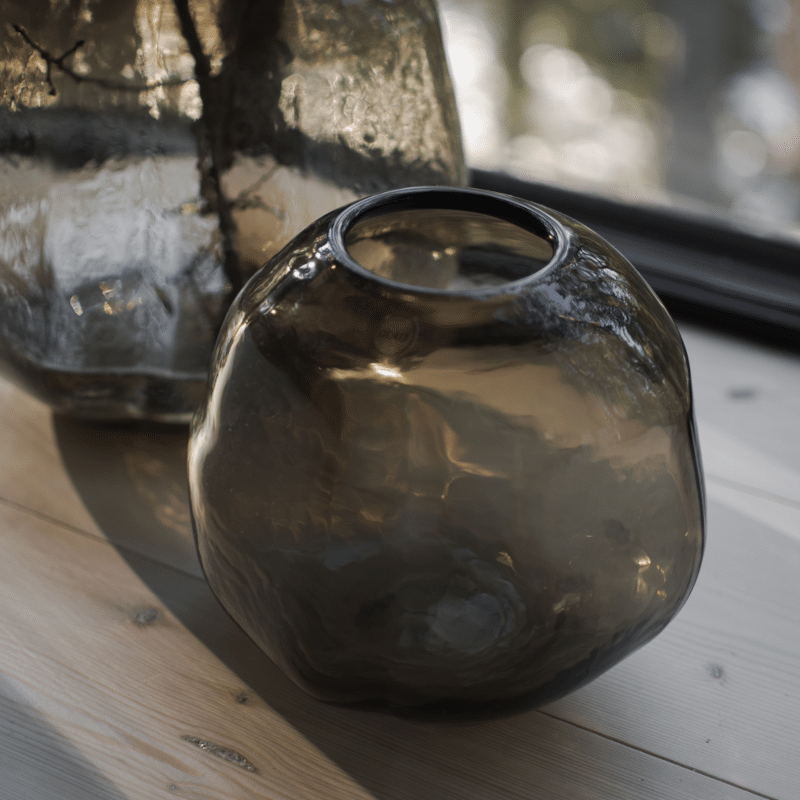 Vase - Pebble brown S von dbkd