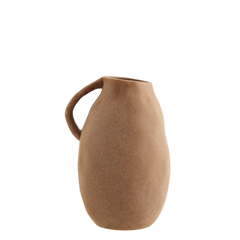 Vase - Sandstein braun von Madam Stoltz