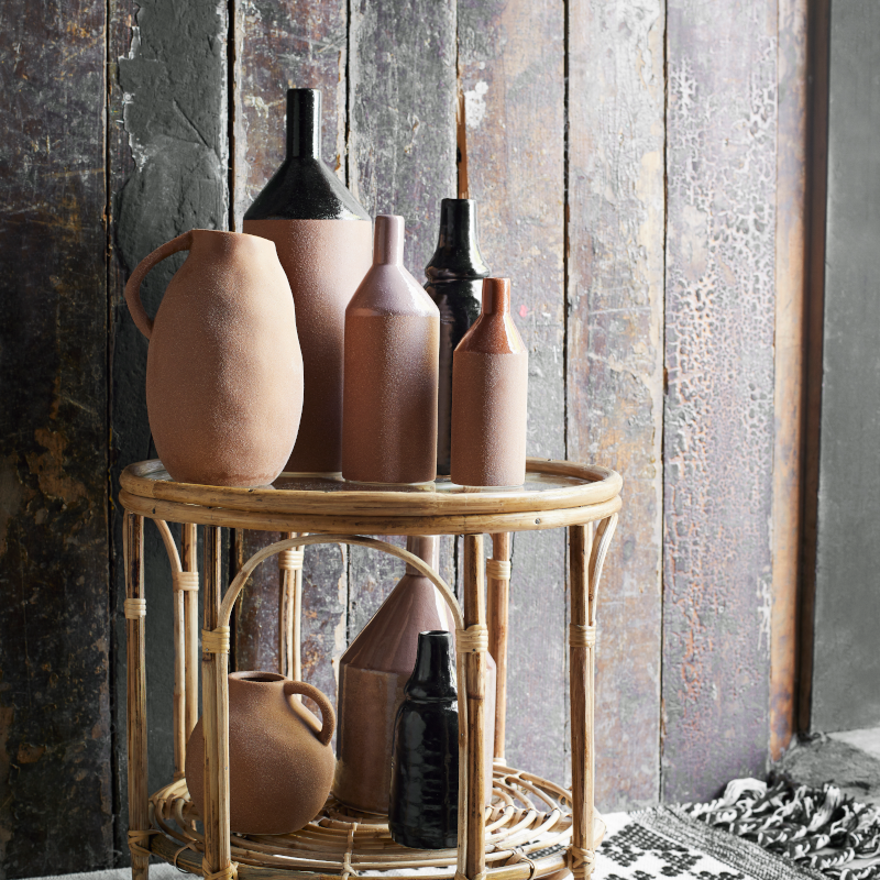 Vase - Sandstein braun von Madam Stoltz
