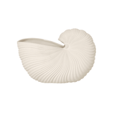 Vase - Shell Pot weiss von Ferm Living
