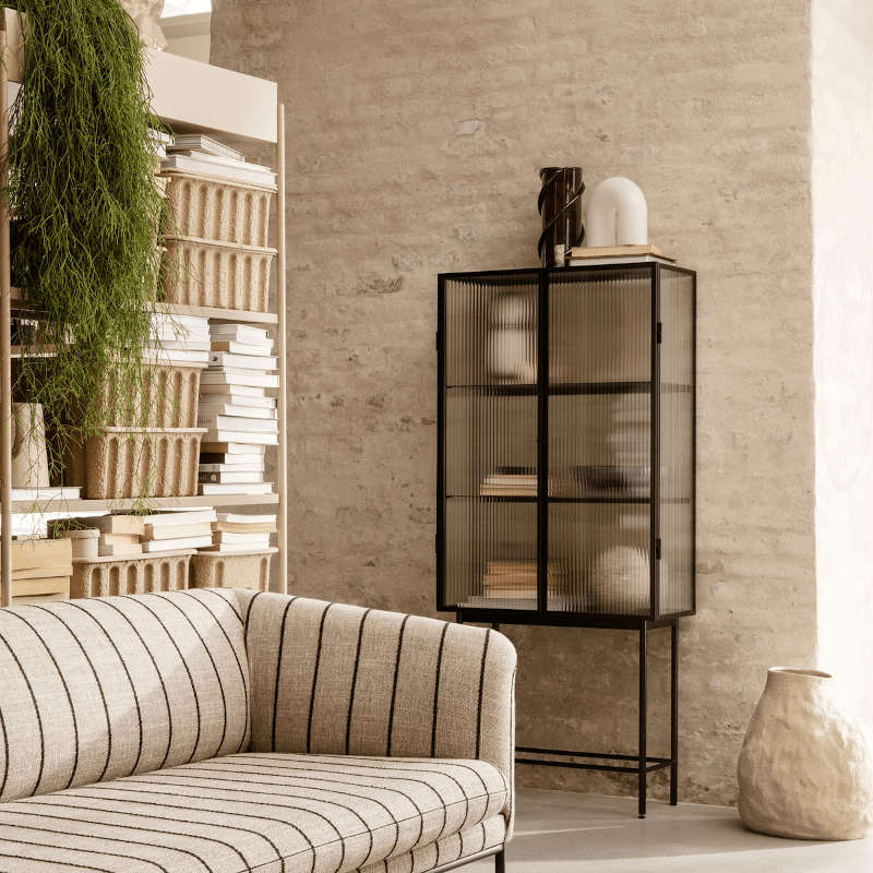 Vase - Vulca Large Off-white Stone von Ferm Living